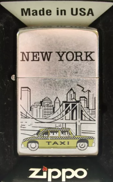 New York Taxi Zippo Lighter From October 2015 Brand New