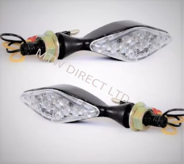 R&G Motorcycle led type micro indicator lights front or rear fitment - ONE PAIR 3