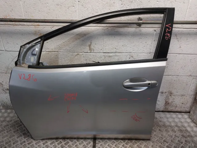 Honda Civic Mk9 2012 Door Front Left Passenger Side Nearside In Alabaster Silver