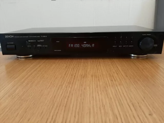 Denon TU-260LII / Precision Audio Component / AM-FM Stereo Tuner