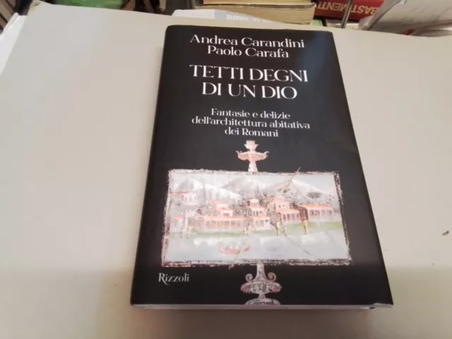 TETTI DEGNI DI UN DIO - CARANDINI ANDREA, CARAFA PAOLO - Rizzoli, 13s23