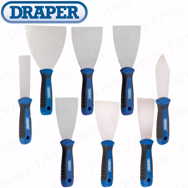 DECORATORS SCRAPERS Small-Large Wall/Paint Stripper Joint Filling Putty Knife