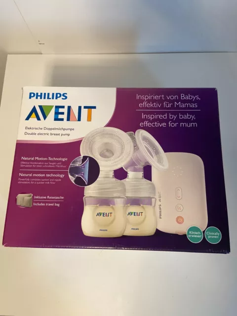 Philips Avent Elektrische Doppelmilchpumpe (Modell SCF397/11)