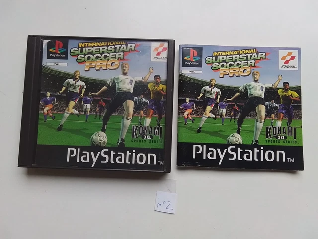 Jeu ISS International Superstar Soccer Complet Pour PlayStation 2 (PS2) - Version FR, En Bon état De Fonctionnement