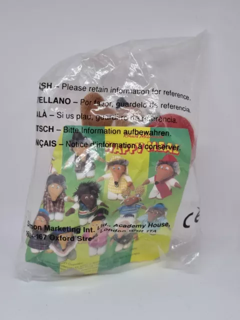 McDonalds Happy Meal Spielzeug 1999 Wombles of Wimbledon ""Orinoco"" Common Neu