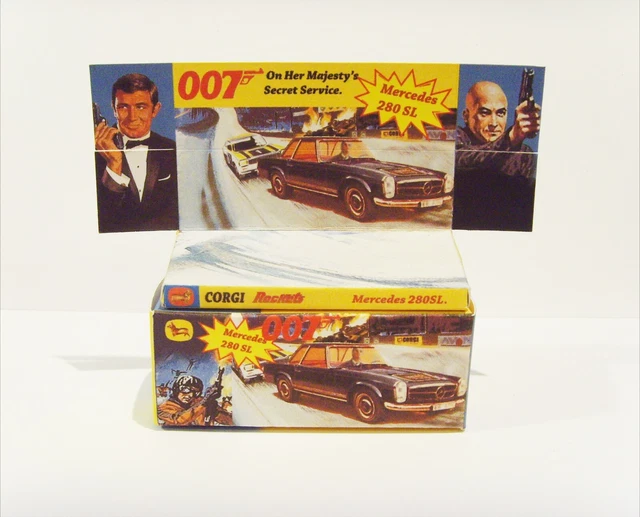 Corgi junior -James bond- Citroën 2cv - Collection