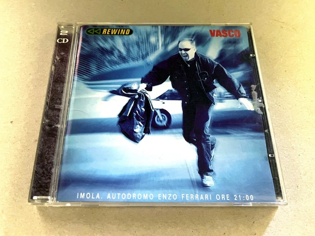2 CD VASCO ROSSI REWIND 23 TRACKS Emi Imola Autodromo Enzo Ferrari Live 1999