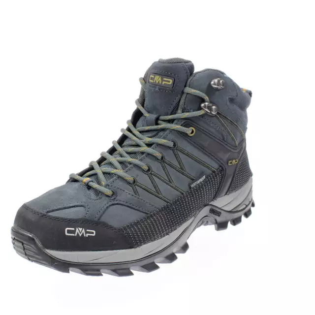 Cmp Rigel Mid Waterproof - Scarponi Da Trekking Grigio - Uomo Scarpe Sport