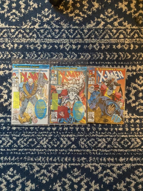 Uncanny X-Men #294, #295,#296 Marvel Modern Age Comic Book Lot