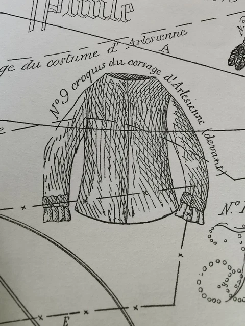 Reproduction Du Patron Original La Poupée Modèle De 1883 - Costume Brassière Et Bonnet Pour Poupée 40 Cm