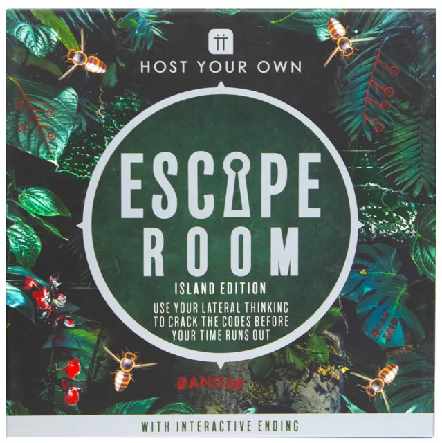HOST YOUR OWN Escape Room Island edition Board Game $54.99 - PicClick AU