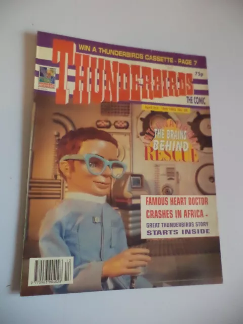 Thunderbirds The Comic Magazine No 39 Old Vintage Magazine 3 - 16 April 1993