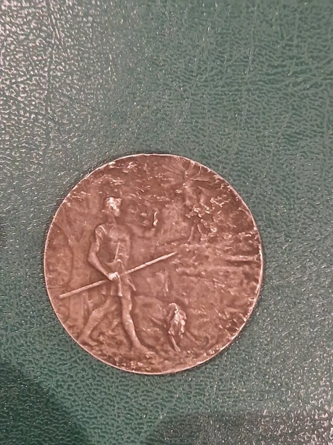 Médaille Originale Tournois De Tennis L'Echo De Paris 1925-1926 Par Lordonnois - Bronze