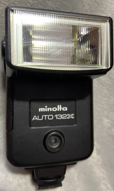 Minolta 132X Auto Electric Flash Untested