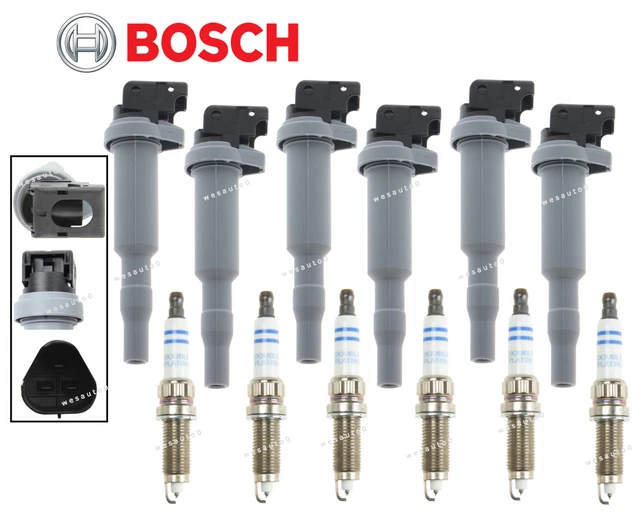 OEM Ignition Coil & Spark Plug Set For Mercedes V6 – 6x Beru Coils + 6x Bosch Iridium Plugs