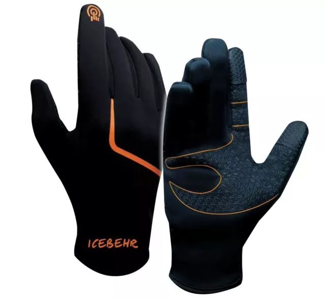 Behr Microfleece Winterhandschuhe mit Touchfunktion Angelhandschuhe Handschuhe