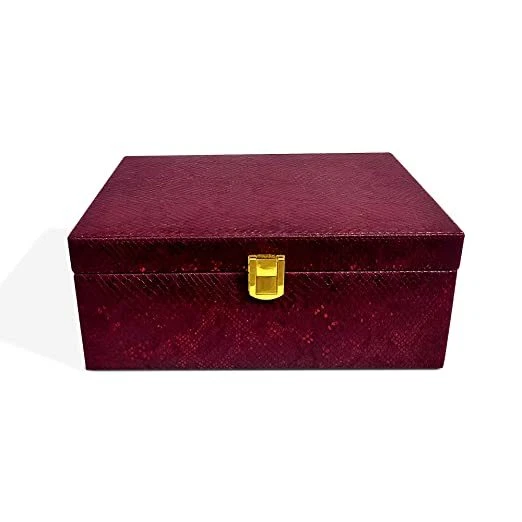 Jhola Basta Stylish Look Leather Single Rod Bangle Box For Gils