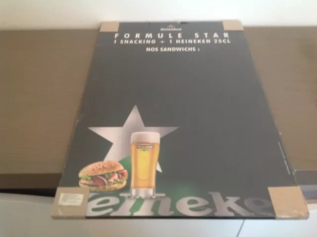 Tableau Ardoise De Bar Biere Heineken