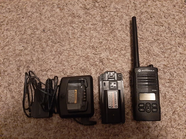 Motorola CP110m 2W VHF MURS Radio - Tested Working - H96MCD9AA2BA Motorola CP110m 2W VHF MURS Radio - Tested Working - H96MCD9AA2BA