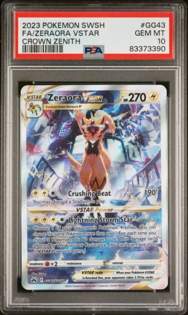 PSA 9 2023 Crown Zenith Regigigas Vstar – Kanto Shark