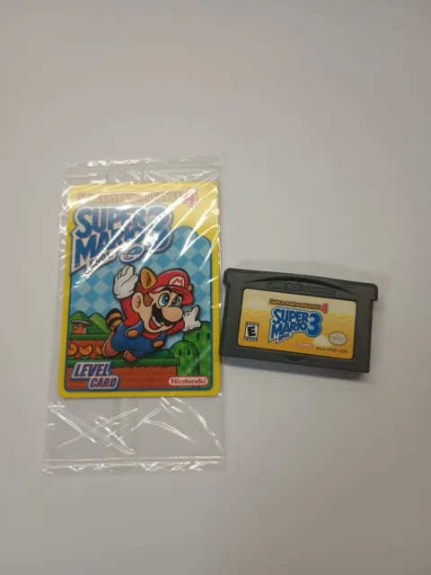 ORIGINAL SUPER MARIO Advance 4 Mario Bros 3 Nintendo Game Boy Advance e ...