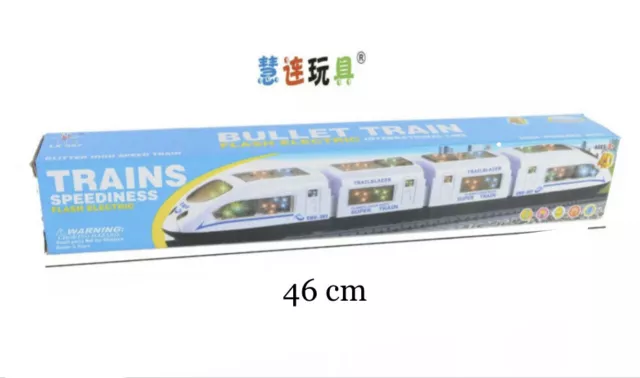 Kids Speediness Trains  - Electric Toy Led Lights Flashing With Sounds