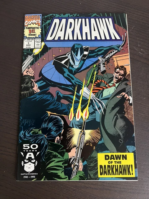 Darkhawk #1 First Appearance Darkhawk 1St Print Marvel Comics 1991