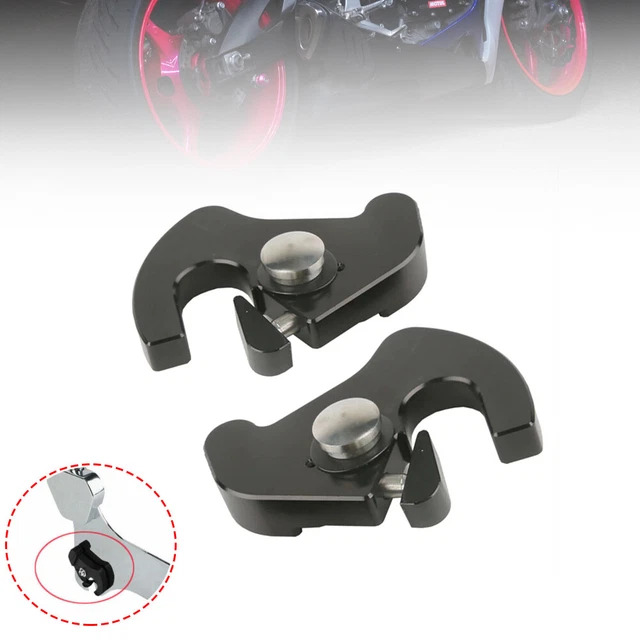 Quick Release Mounting Latch Kit For Harley Davidson Sissy Bar & Luggage Racks (Pair)