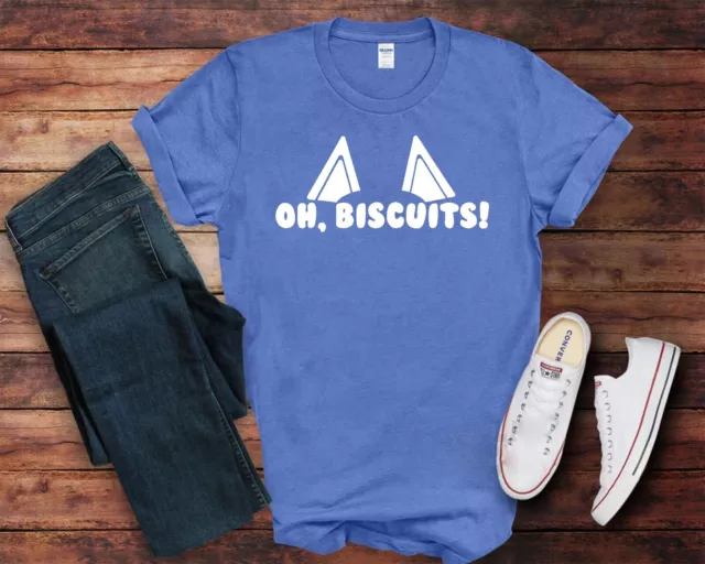 Oh Biscuits Bandit Dad Dog T-Shirt Men's Funny Shirt Fathers Day gift Idea Daddy