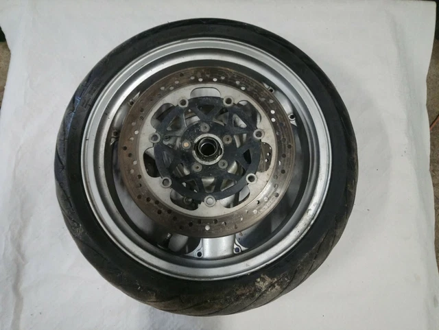 Jante Avant Avec Disques Pour Kawasaki ZZR 1200 2002 - Occasion, état Fonctionnel, Pièce D'origine