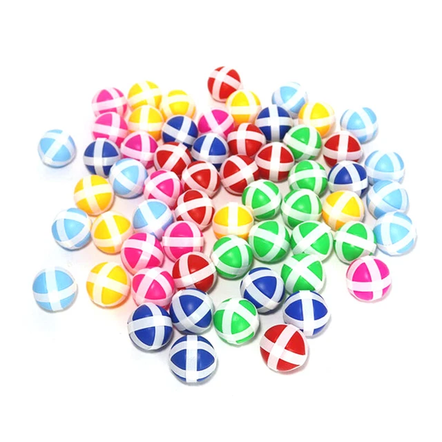 6pcs Kids Sucker Sticky Ball Toy Montessori Shooting Target For Kids Boys Gift