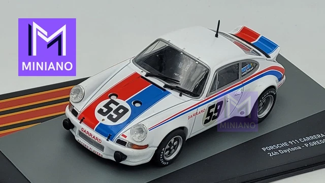Porsche 911 Carrera RSR #59 Le Mans 1974, Miniature Spark 1/43