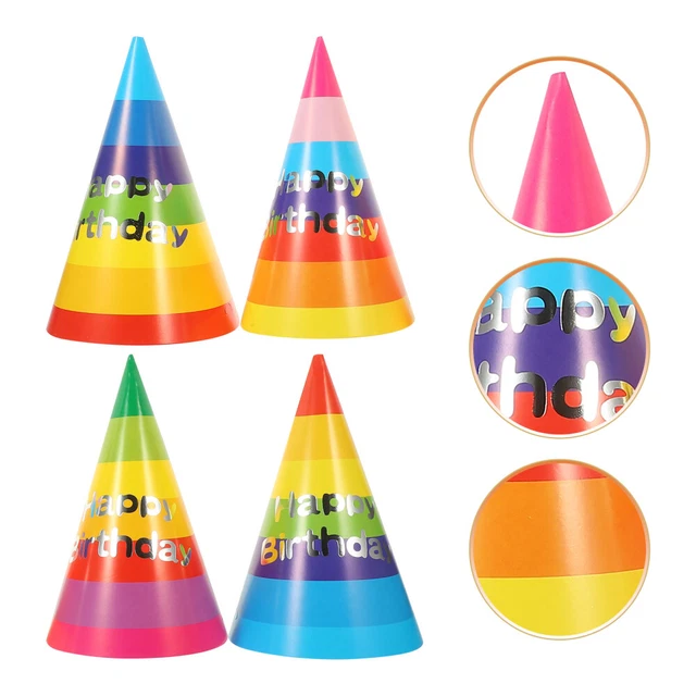 Ropa cónica para niños pequeños sombrero de cumpleaños bebé personalizado sombreros de fiesta suministros de fiesta