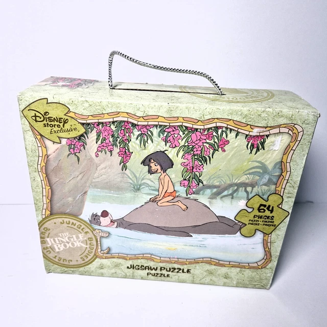 DISNEY STORE EXCLUSIVE - 64 Piece Jungle Book Jigsaw Puzzle - Complete ...