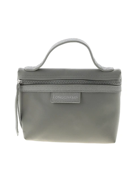 Longchamp Women Gray Satchel One Size