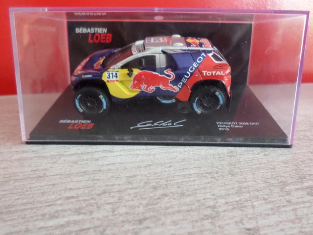 Voiture Rallye Peugeot 2008- Sébastien Loeb - Collection