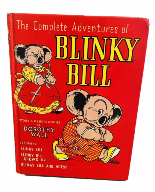 The Complete Adventures of Blinky Bill by Dorothy Wall HC Vintage 1975 Book