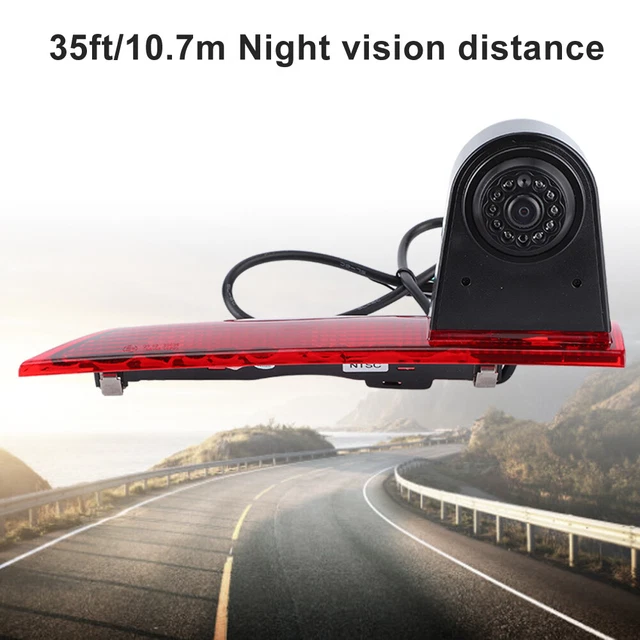IR LED Brake Light Rear View Camera Parking Reverse Monitoring For