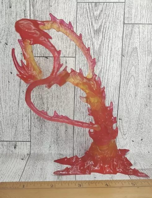 Flaming Stand Only Marvel Legends Human Torch Series Toybiz Loose 1998 Accessory Flaming Stand Only Marvel Legends Human Torch Series Toybiz Loose 1998 Accessory
