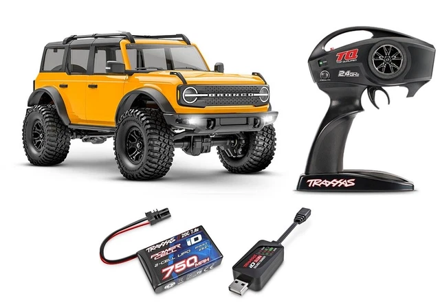 Voiture RC Traxxas TRX-4M Ford Bronco 1:18 RTR 4WD - Mini Crawler - Prêt à Rouler Avec Batterie