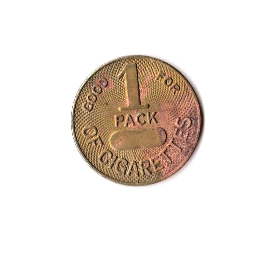 CHICAGO, IL GINGERS Good For 1 Pack of Cigarettes Token $4.99
