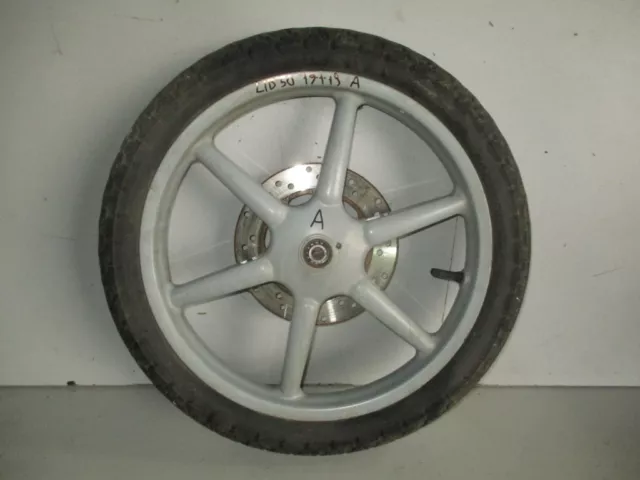 Ruota Anteriore Cerchio Disco Freno Piaggio Liberty 50 4T 1997 2003 Front Wheel