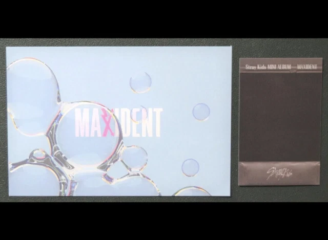 OFFICIAL I.N JEONGIN Stray Kids Maxident Album Letter & Polaroid ...
