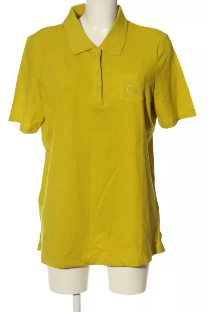 CANDA Polo Donna Taglia IT 44 giallo pallido stile casual