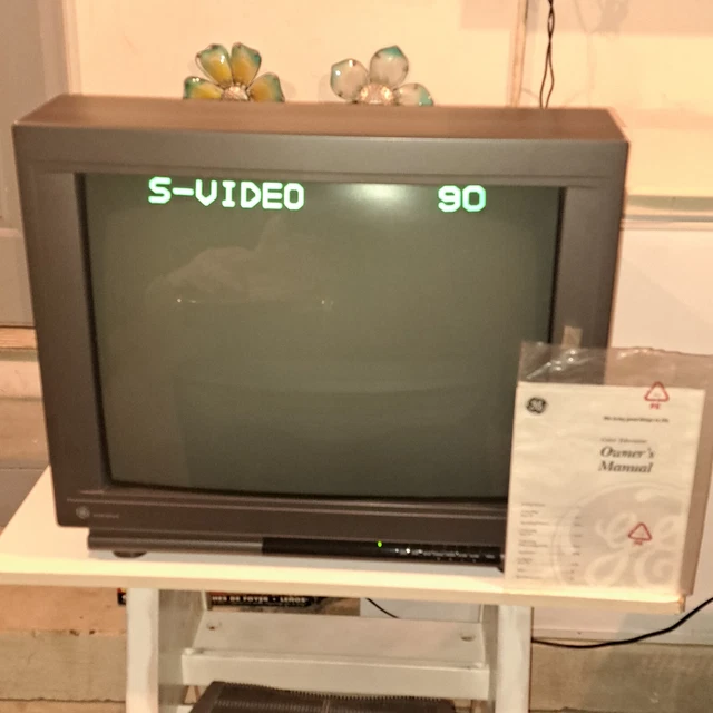 **VINTAGE** GE 27GT610 27" Retro Gaming Gamer CRT Color Video Tube