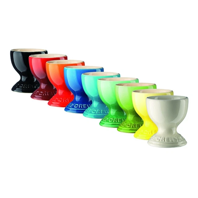Le Creuset HAUSRAT EIERBECHER KLASSIK SCHWARZ GLÄNZEND