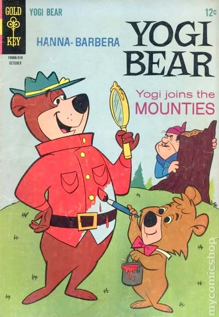 Yogi Bear #22 VG 4.0 1965 Stock Image Low Grade