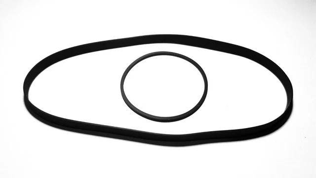 Cinghia Per Giradischi Nera, 270 Mm - Ricambio In Gomma Per Grammofono - Ripristina La Velocità E Riduce Il Rumore - Foto 9