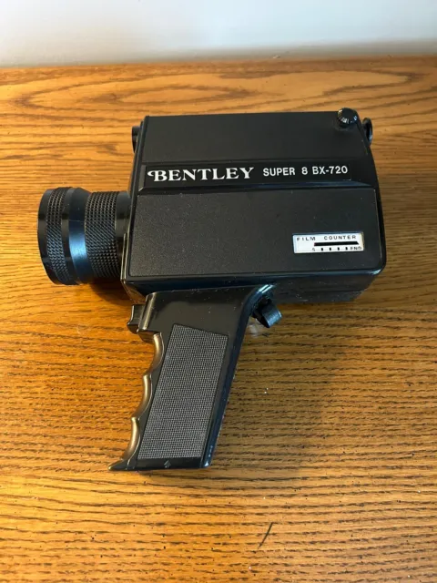 Bentley Super 8 BX-720  Movie Camera Untested