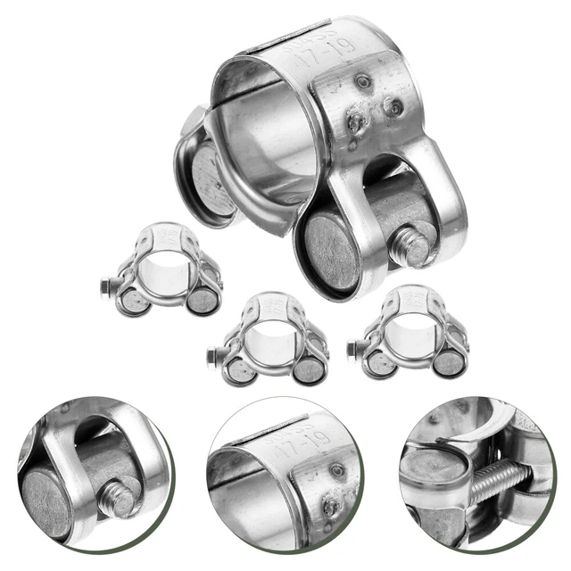 4 Pcs Rohrschelle Bolzen-Schlauchschellen Schiffsschlauch Luft